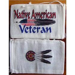 Native American Veteran Tobacco Bag 