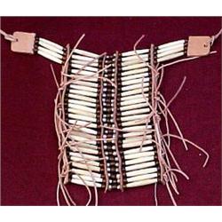 Native American Type Bone Breast Plate