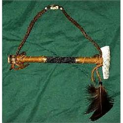 Native American Antler Pipe