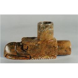 Iroquois Soapstone Pipe Bowl
