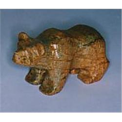 Iroquois Bear Carving