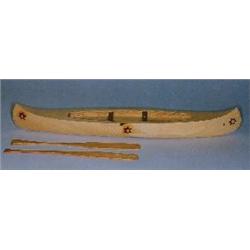 Ojibwa Pine Canoe