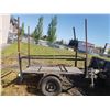 Image 2 : TRAILER 7.1FT X 3.7FT *NO REGISTRATION, MUST HAVE TOWED BY PROFESSIONAL TOW COMPANY*