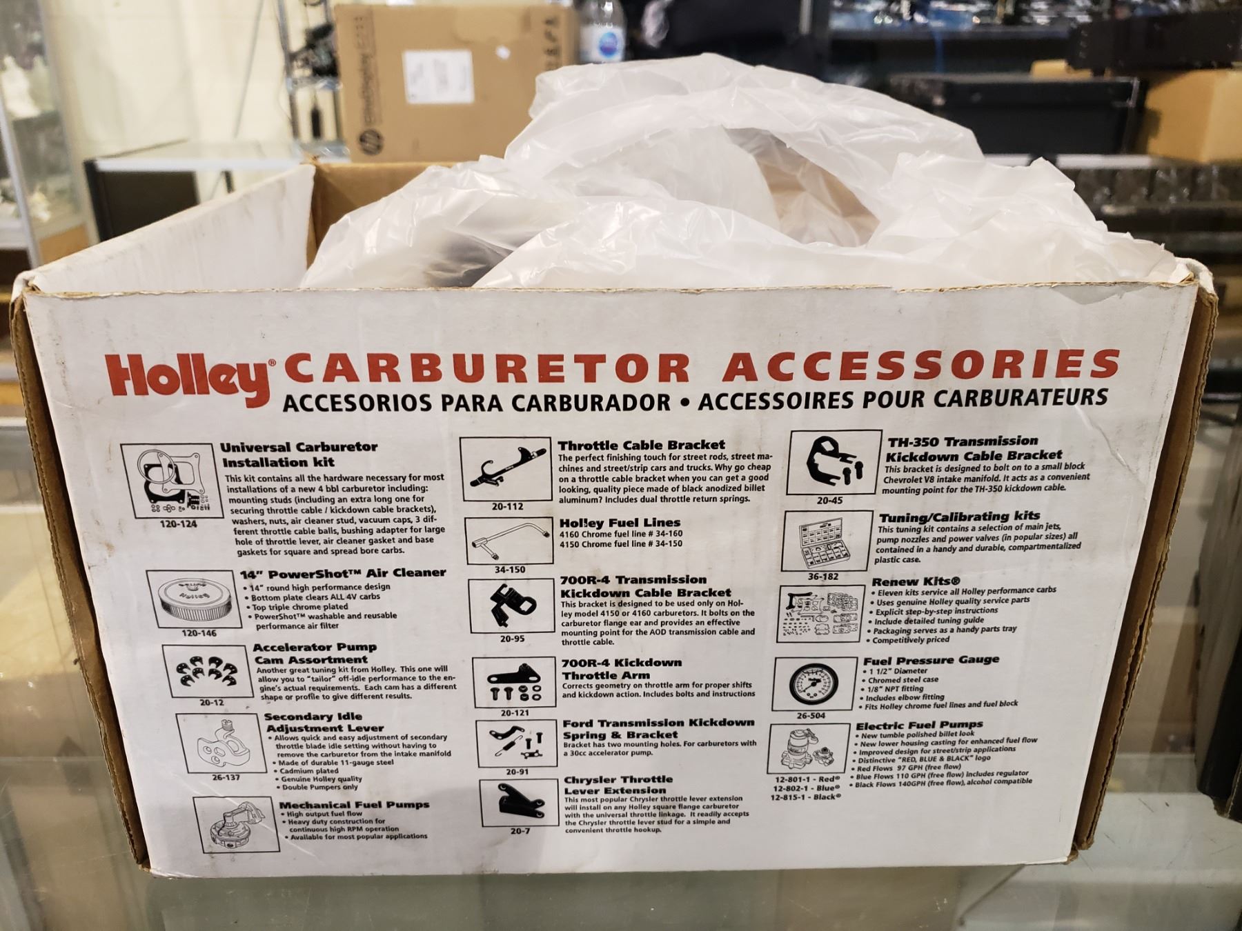 HOLLEY HIGH PERFORMANCE CARBURETOR 4160C UNIVERSAL 600 POLISHED