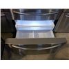 Image 4 : SAMSUNG FRENCH DOOR FRIDGE DOUBLE BOTTOM FREEZER MODEL RF28R7201SR/AA 70" X 36"