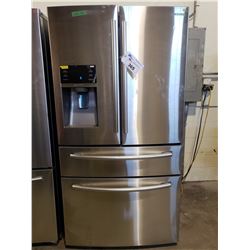 SAMSUNG FRENCH DOOR FRIDGE DOUBLE BOTTOM FREEZER MODEL RF28HMEDBSR/AA 70" X 36"