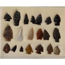 Tray of 19 points, Madison County, Montana