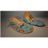 Image 1 : Crow full beaded moccasins, XXL, Crow Reservation, MT.