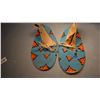 Image 2 : Crow full beaded moccasins, XXL, Crow Reservation, MT.