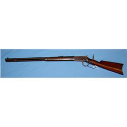 Win. 1894 rifle, .38-55, s# 96153, made 1897, 26" rd. bbl., tang site, bright bore, stock has chip n