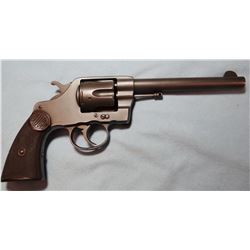 Colt Navy .38 DA, 6" bbl, hard rubber grips, s