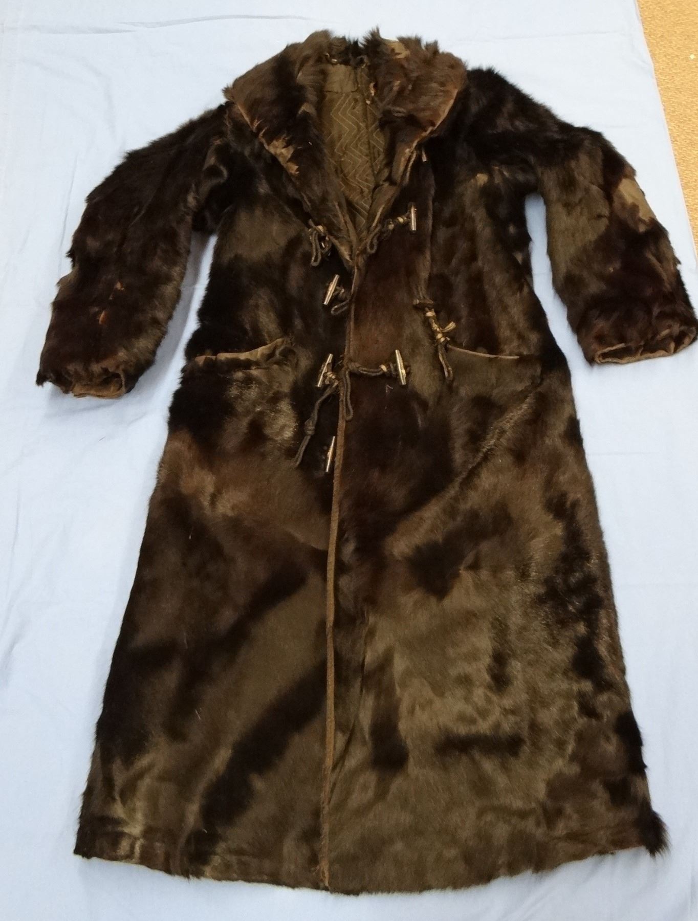 Frontier horsehair coat