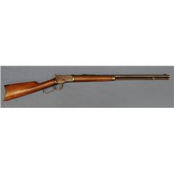 Win. 1892 rifle, .25-20, s#866449, 24" oct. barrel, bright bore, made 1918. LN50