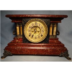 Gilbert mantle clock, working