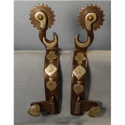 Bottle opener card suit silver mtd spurs
