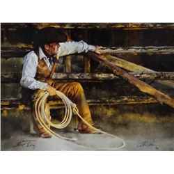 Owen, Chris, framed print, Resting, 18" x 24",