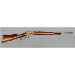 Win. 1894 short rifle, .38-55, 22" rd. bbl, 2/3 mag., bright bore, good wood, s# 345804, made 1906. 