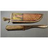Image 2 : Rawhide sheath w/older knife