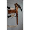 Image 1 : Buffalo horn rattle, 24", Chippewa/Cree, Many Trails Collection