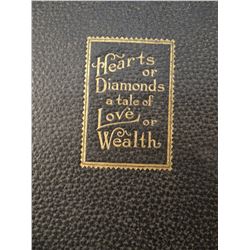 A Winning Story, Hearts or Diamonds - card game case w/2 decks of cards and poker chips