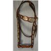 Image 3 : 2 Fancy headstalls, silver trimmed