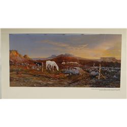 Standing, William framed print, 16" x 20", Homestead Act 150 Year Commemoration