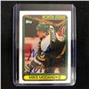 Image 1 : MIKE MODANO SIGNED TOPPS HOCKEY CARD