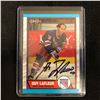 Image 1 : GUY LAFLEUR SIGNED O-PEE-CHEE HOCKEY CARD