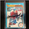 Image 1 : MARIO TREMBLAY SIGNED VINTAGE HOCKEY CARD