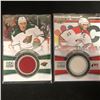 Image 1 : UPPER DECK GAME JERSEY CARD LOT (C. COYLE/ E. STAAL)