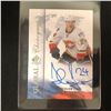 Image 1 : 2015-16 UD SP AUTHENTIC JIRI HUDLER AUTO GLOBAL CHIROGRAPHY CZE-JH