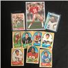 Image 1 : VINTAGE FOOTBALL CARD LOT (1970 TOPPS...)