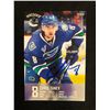 Image 1 : CHRIS TANEV SIGNED VANCOUVER CANUCKS PROMO CARD