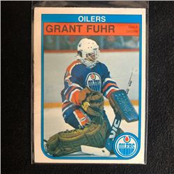 1982-83 OPC #105 GRANT FUHR RC