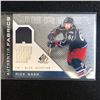 Image 1 : Rick Nash 2007-08 Upper Deck SP Game Used Jersey Card