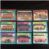 Image 1 : VINTAGE HOCKEY TEAM CARDS LOT