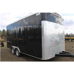 2018 MIRAGE 8.5' X 16' SIDE BY SIDE ENCLOSED TRAILER