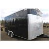 Image 1 : 2018 MIRAGE 8.5' X 16' SIDE BY SIDE ENCLOSED TRAILER