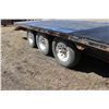 Image 6 : 2005 RAINBOW TRIPLE AXLE FLAT DECK 27' TRAILER