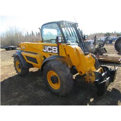JCB 524-50 TELEHANDLER C/W FORKS, SMOOTH BUCKET & HYDRAULIC BOBCAT QUICK ATTACH