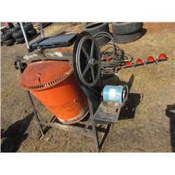 ELECTRIC CEMENT MIXER