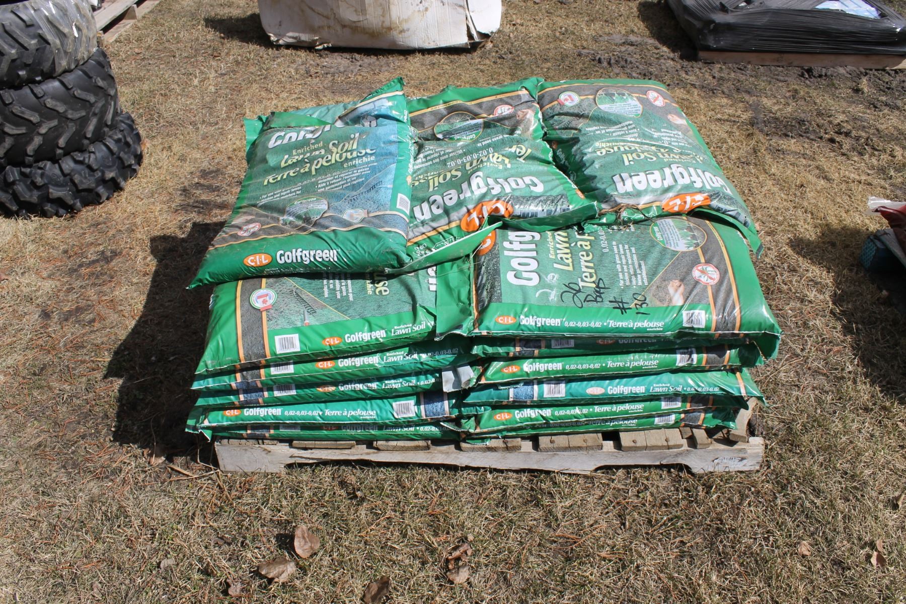 CIL GOLF GREEN LAWN SOIL 26 BAGS (ONE MONEY FOR 26 BAGS)