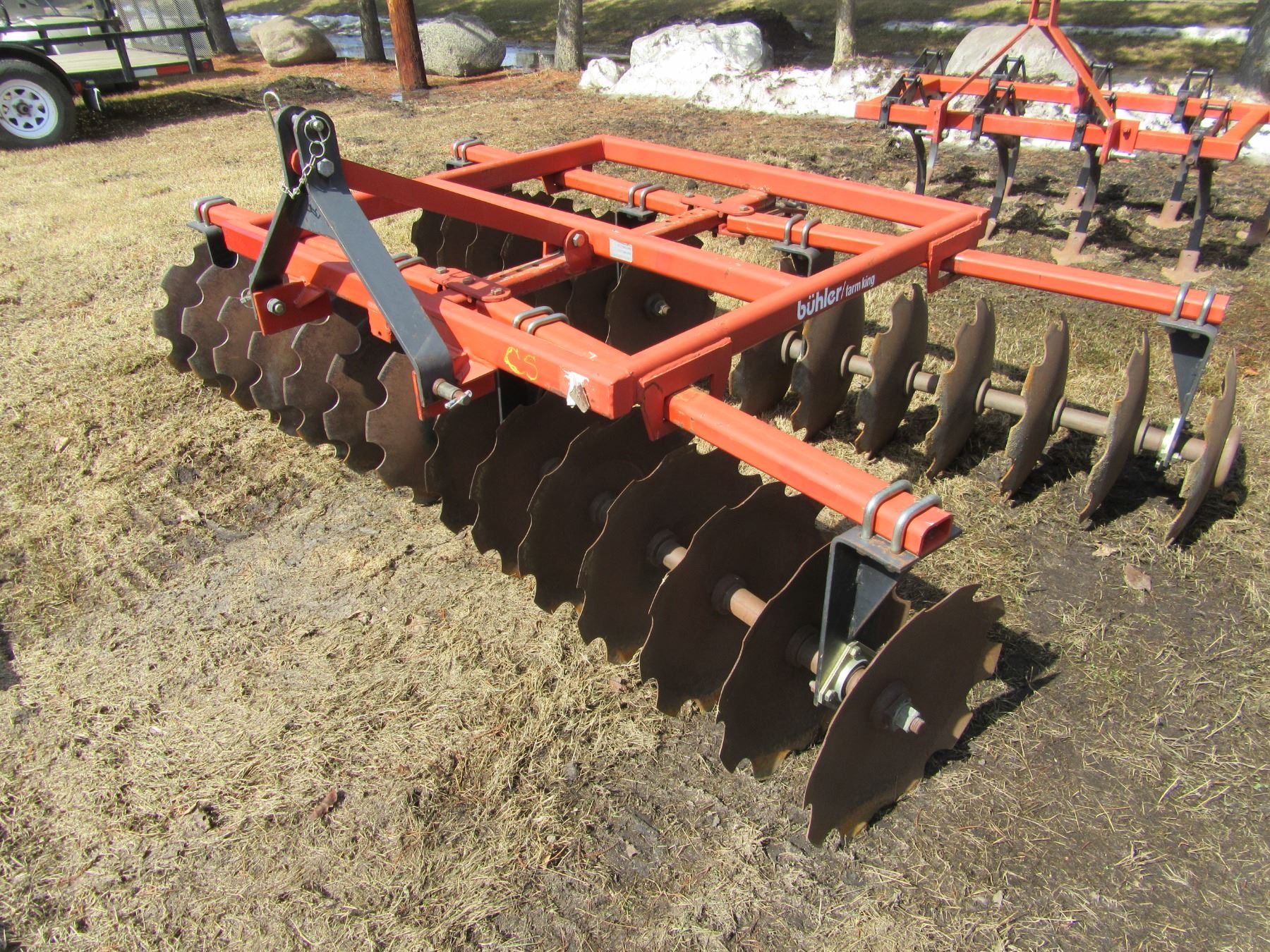 BUHLER FARM KING 3 PT 9' KNOTCHED BLADES DISC