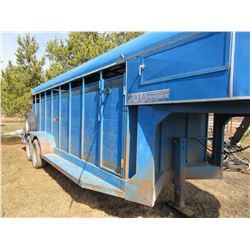 UNIVISION 18' STOCK TRAILER