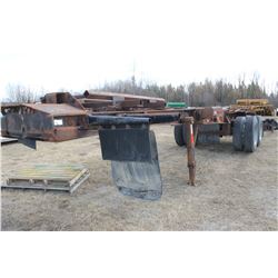 TANDEM AXLE LOG BUNK TRAILER