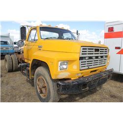 1981 FORD CAB & CHASSIS
