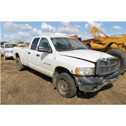 2005 DODGE 2500 CREW CAB TRUCK