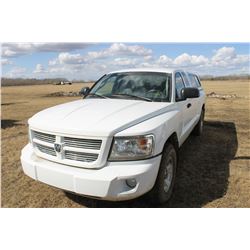 2010 DODGE DAKOTA 4WD EXTENDED CAB TRUCK
