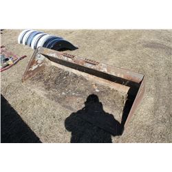 72" SMOOTH SKIDSTEER BUCKET