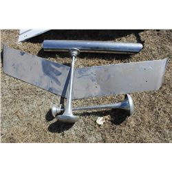 2 AIR HORNS, STEEL SUN VISOR, EXHAUST EXTENSION